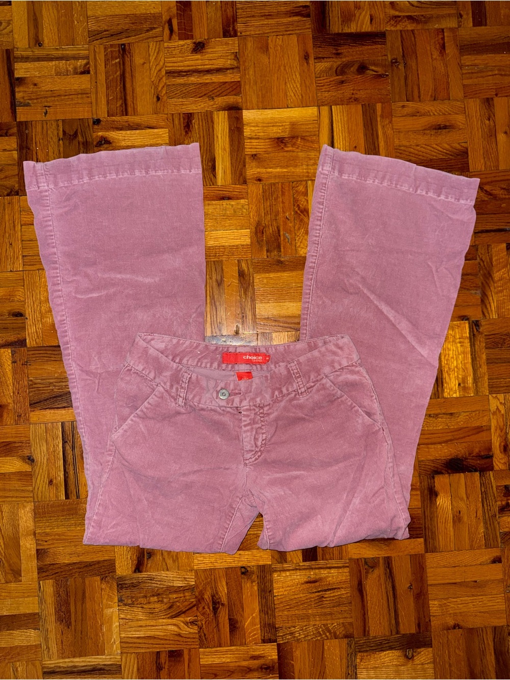 Calvin Klein Low Rise Corduroy Flare Pant